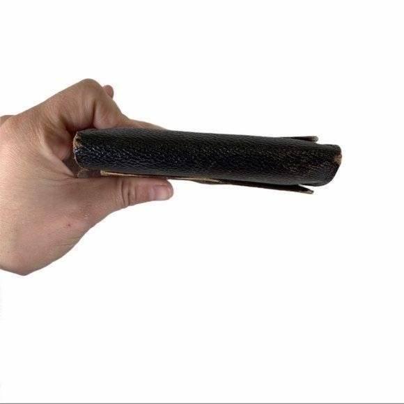 Authentic Louis Vuitton Wallet Porutofoiyu Ellie’s Brown Monogram LV Vintage - Picture 4 of 10